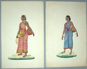 Los 1062 - Indische Berufe - 7 farbige Originalzeichnungen - 3 - thumb