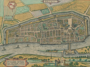 Lot 1093, Auction  127, Braun, Georg und Franz Hogenberg, Brema und Civitas Francofordiana ad mo