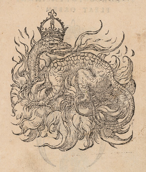 Los 1175 - Paradin, Claude - Devises Heroiques. Lyon, Jean de Tournes, 1551. - Erste Ausgabe der ersten Sammlung von Sinnbildern, die zur Erklärung verschiedener Embleme dienen - 1 - thumb