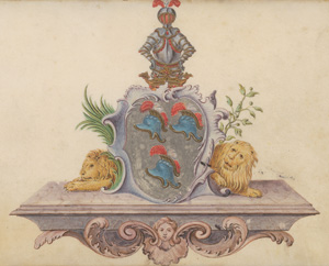 Lot 2534, Auction  127, Stammbuch, des Studenten v. Karstedt in Halle. 1767-1804