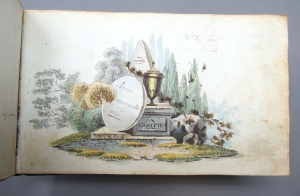 Los 2535 - Stammbuch - eines "Heggi" Kaufmann aus Bern (Schweiz) 1809--1815 + Beilagen - 2 - thumb