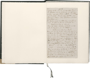 Liebig, Justus von, Eigenhändiges Manuskript-Fragment zu seinem Werk "Die Tier-Chemie". 1846