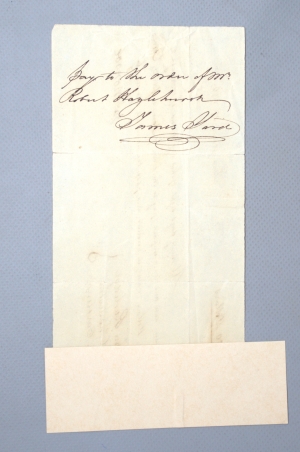 Los 2600 - Monroe, James - Handschriftlicher Scheck (Wechsel). 1796 - 1 - thumb