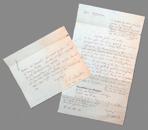 Lot 2660, Auction  127, Schmidt, Johann Philipp Samuel, Brief über seine Bearbeitungen von Webers Werken. 1821
