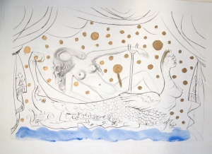 Los 3071 - Dali, Salvador - 16 kolorierte und pochoir-kolorierte Original-Kaltnadelradierungen auf Arches-Velin - 7 - thumb