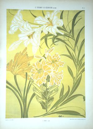 Los 3372 - Document du Décorateur, Le - Troisième série: Fleurs stylisées - 3 - thumb