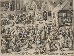 Lot 5033, Auction  127, Bruegel d. Ä., Pieter - nach, Charitas - Barmherzigkeit