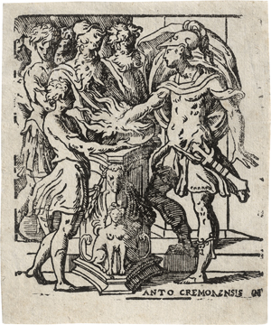 Lot 5044, Auction  127, Campi, Antonio - nach, Mucius Scaevola
