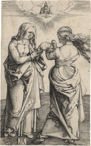 Los 5066 - Dürer, Albrecht - Die hl. Anna und Maria mit dem Kinde, stehend - 0 - thumb