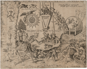 Lot 5132, Auction  127, Italienisch, um 1570. Spechio dal Fin della nostra vita humana