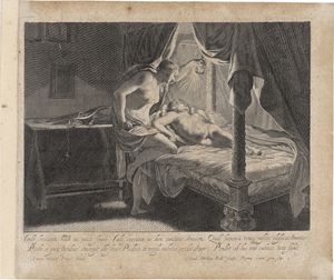 Los 5156 - Mellan, Claude - Psyche beobachtet den schlafenden Amor - 0 - thumb
