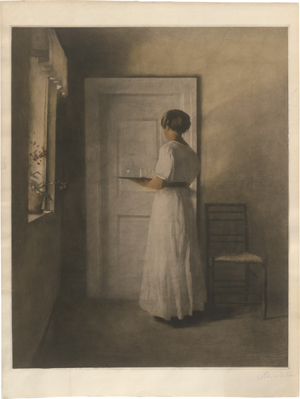 Los 5355 - Ilsted, Peter - Mädchen mit Tablett - 0 - thumb