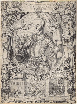 Los 5434 - Amman, Jost - Bildnis der Hugenottenführers Gaspard de Coligny - 0 - thumb