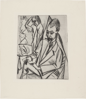 Los 7064 - Kirchner, Ernst Ludwig - Gewecke und Erna - 0 - thumb