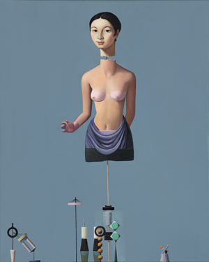 Los 7198 - Heidelbach, Karl - Ohne Titel (Mademoiselle Rivière. Kopf nach Ingres über weiblichem Torso) - 0 - thumb
