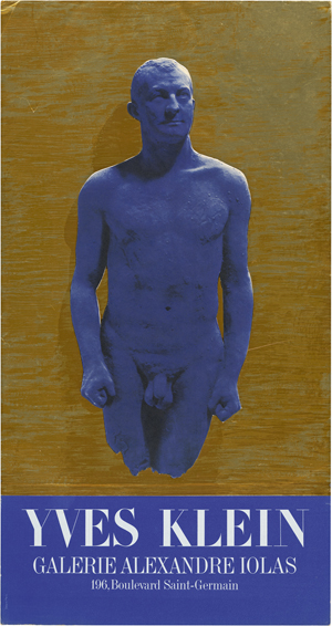 Los 7202 - Klein, Yves - nach - nach. Portrait Arman. Expo 65, Galerie Alexandre Iolas - 0 - thumb