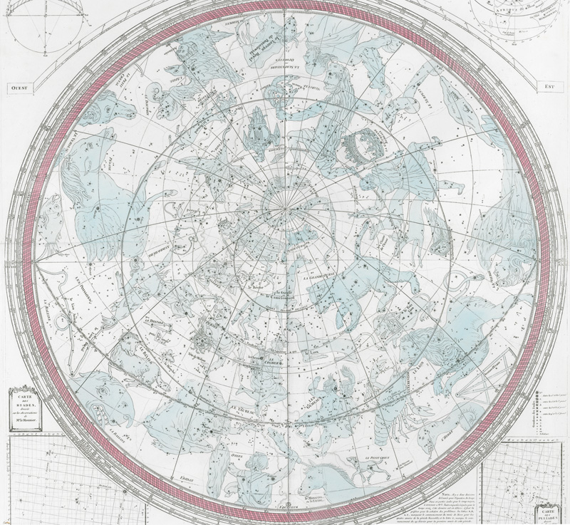 Lot 4, Auction 127, Chrysologue, Petrus, Planisphère céleste Boréal projeté sur le plan de l'équateur