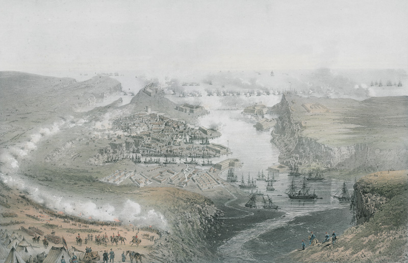 Lot 126, Auction 127, Clerget, Hubert, Bombardement de Sébastopol 1854