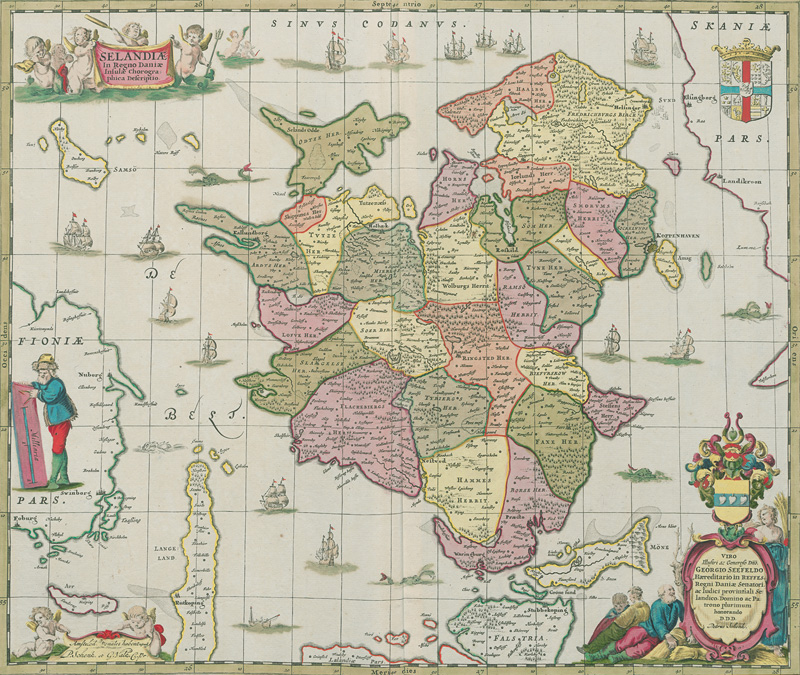 Lot 187, Auction 127, Schenk, Peter, Selandiae in Regno Daniae Insulae corographica descriptio