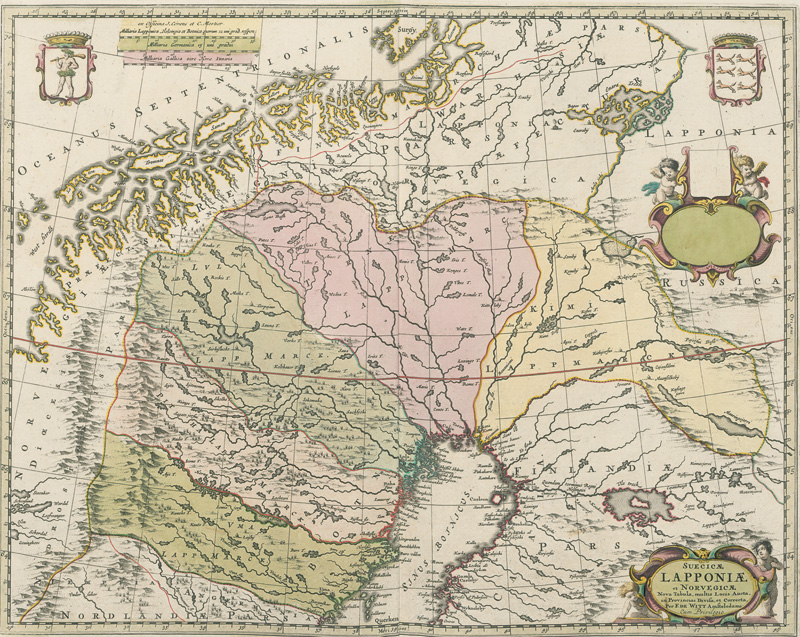 Lot 202, Auction 127, Wit, Frederik de, Sueciae lapponiae et Norvegicae nova tabula