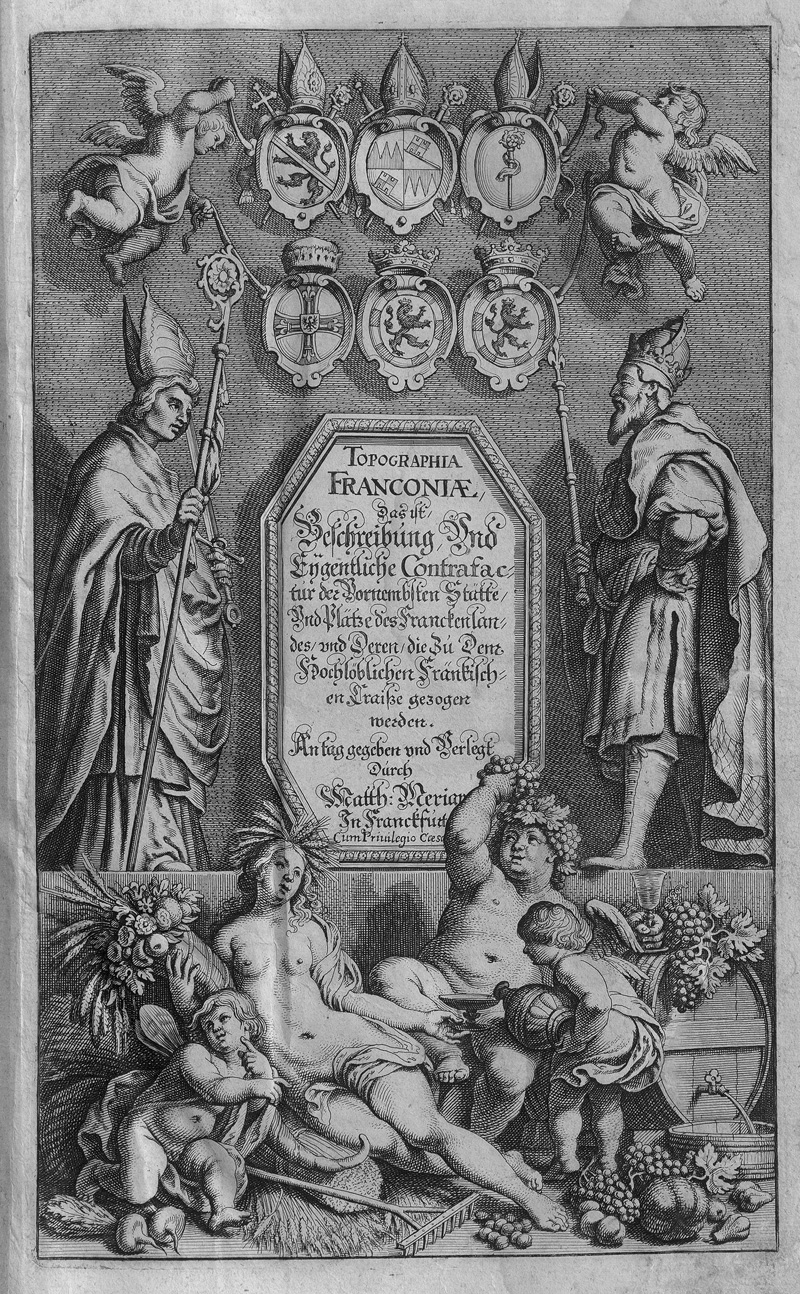 Lot 222, Auction 127, Merian, Matthäus und Zeiller, Martin, Topographia Franconiae