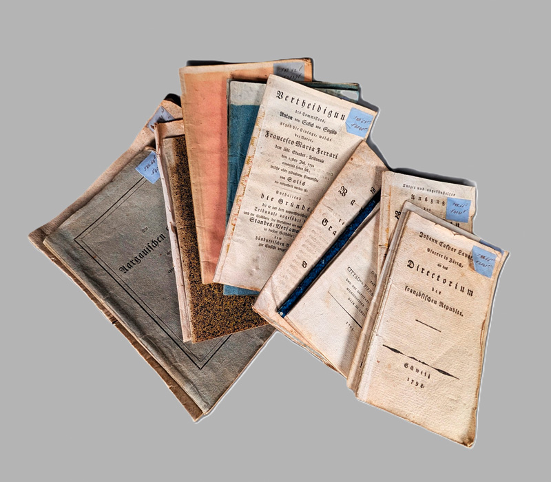 Lot 518, Auction 127, Flugschriften und Denkschriften, Konvolut von 15 Heften aus den Gebieten Rheinland-Pfalz, Saarland und der Schweiz