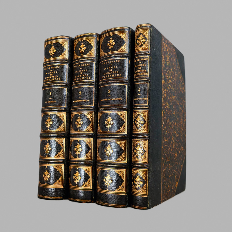 Lot 576, Auction  127, Le Blanc, Charles, Manuel de l'amateur d'estampes