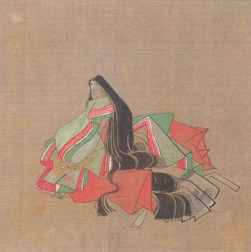 Lot 610, Auction 127, Fujiwara no Kintô, Sanjûrokkasen. "Sechsunddeißig Unsterbliche der Dichtkunst". Leporello-Album