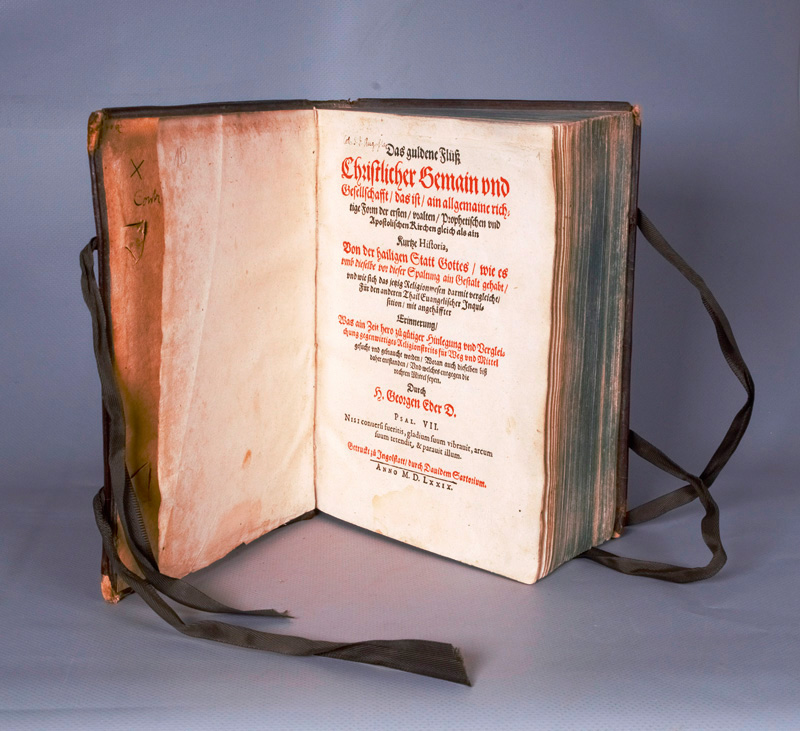 Lot 1112, Auction 127, Eder, Georg, Das guldene Flüß christlicher Gemain und Gesellschafft