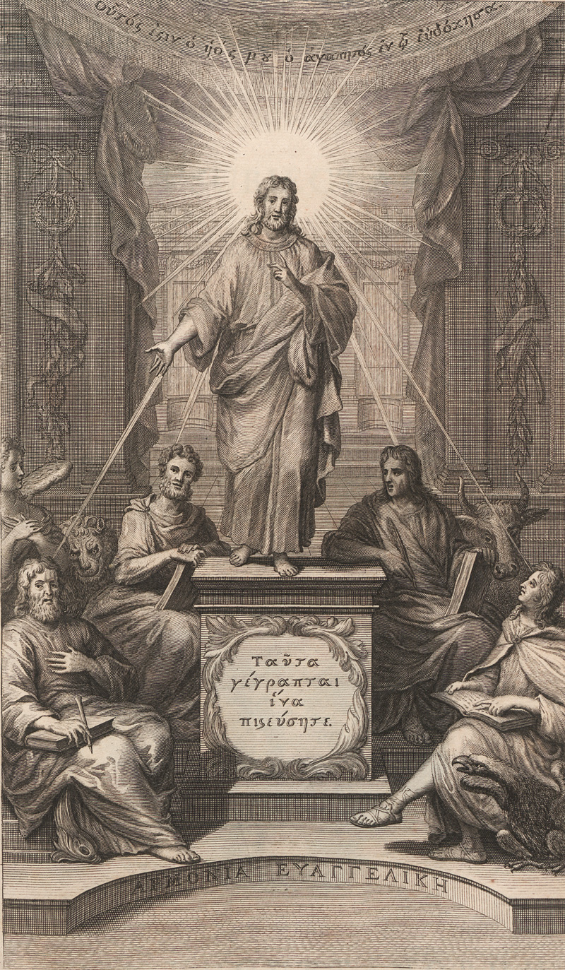 Lot 1255, Auction 127, Le Clerc, Jean, Harmonia Evangelica cui subjecta est historia Christi ex quatuor Evangelis concinnata