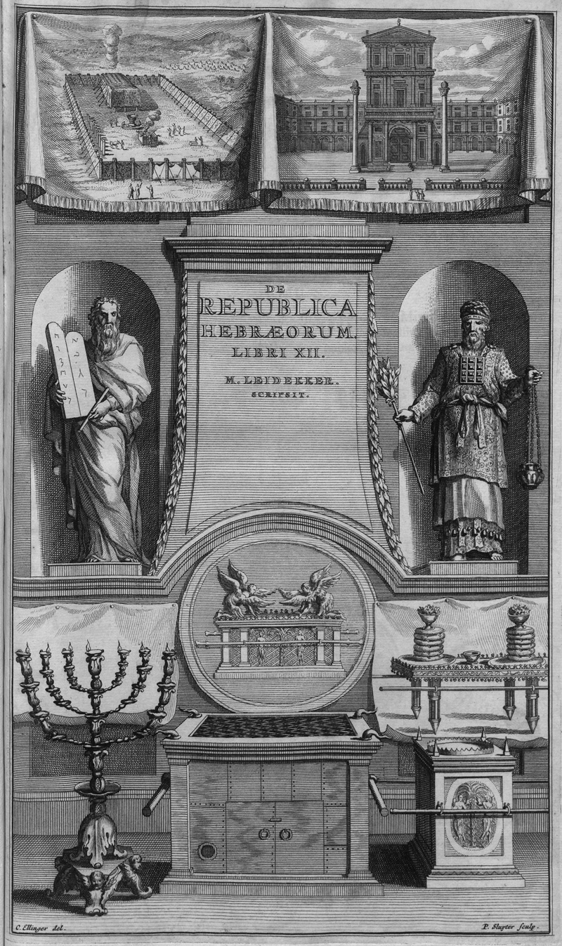 Lot 1256, Auction 127, Leydecker, Melchior, De republica Hebraeorum libri XII.