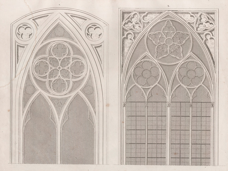 Lot 1286, Auction 127, Möllinger, Karl, Elemente des Spitzbogenstiles