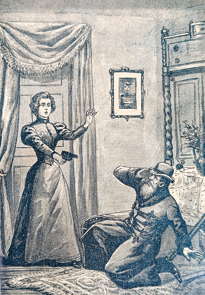 Lot 2081, Auction 127, Falk, Victor von, Auf ewig getrennt? oder Kapitän Dreyfuss und seiner Gattin ergreifende Erlebnisse