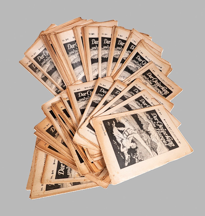 Lot 2094, Auction 127, Moosreuter, Alois, Der Geiersepp und seine Burgel