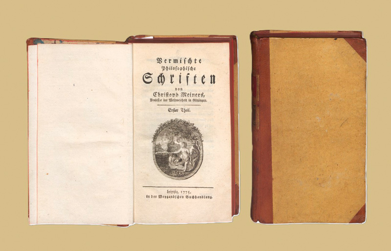 Lot 2186, Auction  127, Meiners, Christoph, Vermischte philosophische Schriften