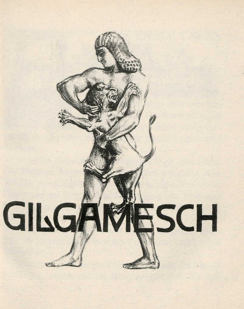 Lot 3114, Auction 127, Gilgamesch, Eine Erzählung aus dem alten Orient