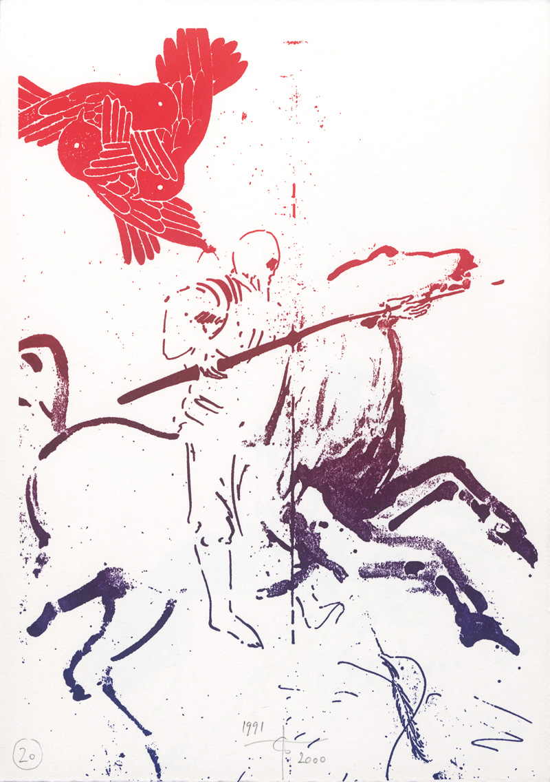 Lot 3130, Auction 127, Hafner, Jonas, 24 Bilder während eines Krieges. Mars auf Reisen