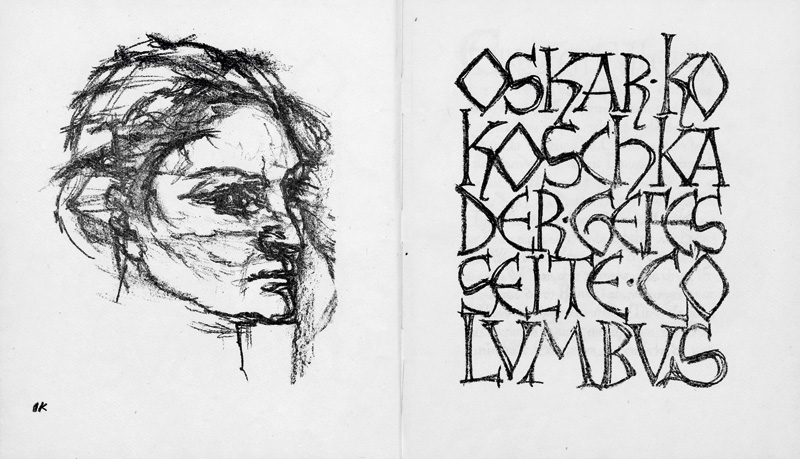 Lot 3188, Auction 127, Kokoschka, Oskar, Der gefesselte Kolumbus