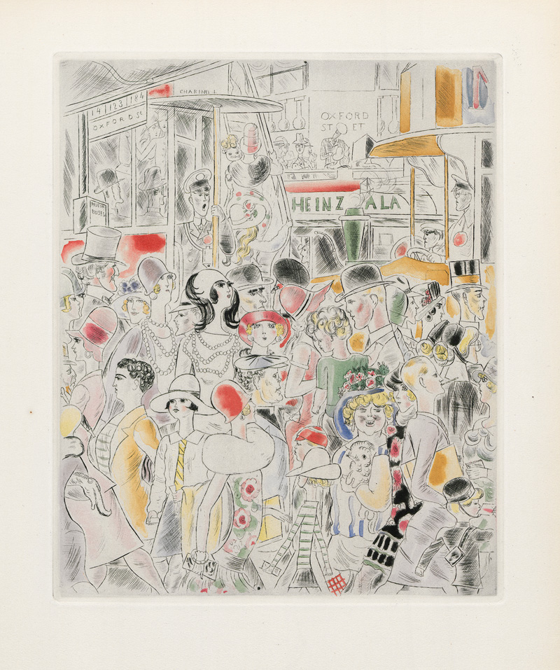 Lot 3200, Auction 127, Mac Orlan, Pierre und Laborde, Chas, Rues et Visages de Londres