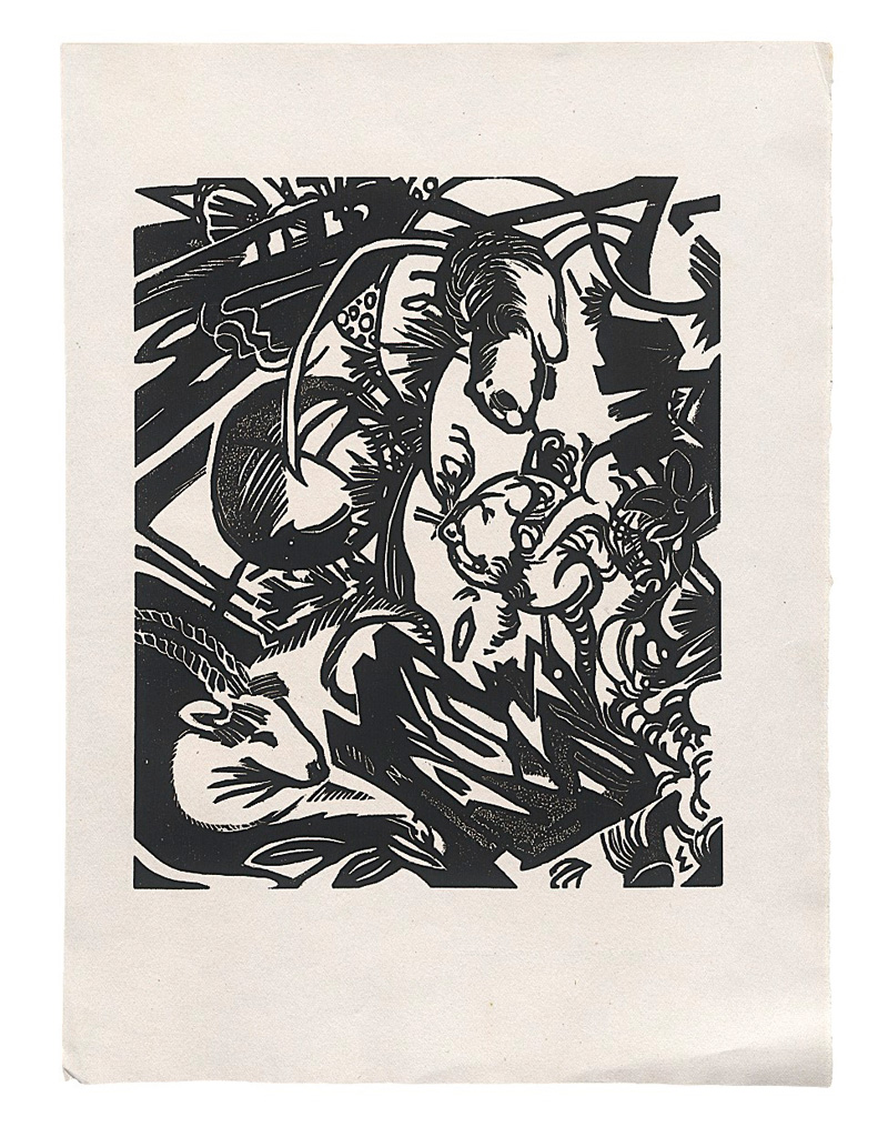 Lot 3223, Auction 127, Marc, Franz, Aus der Tierlegende