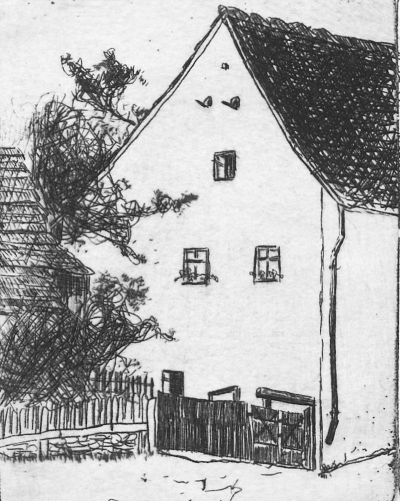 Lot 3253, Auction 127, Olbricht, Alexander, Zwölr Radierungen aus Weimar