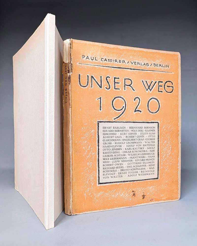 Lot 3335, Auction 127, Unser Weg 1920, Ein Jahrbuch des Verlags