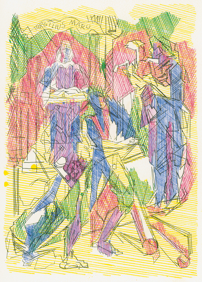 Lot 3342, Auction 127, Valéry, Paul und Villon, Jacques - Illustr., Les Bucoliques