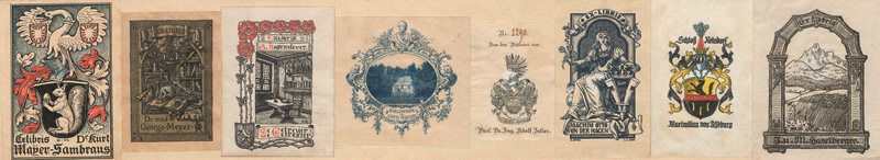 Lot 3370, Auction 127, Exlibris und Masereel, Frans, Sammlung von 23 gestochenen und geschnittenen Exlibris