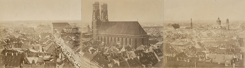 Lot 4022, Auction  127, Böttger, Georg, Panorama von München