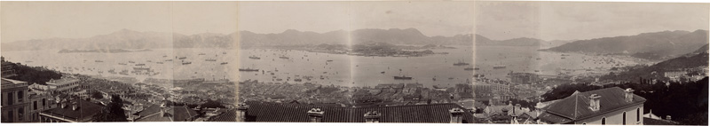 Lot 4076, Auction 127, Hong Kong, Panorama of Hong Kong Bay
