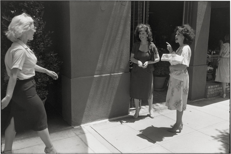 Lot 4313, Auction 127, Winogrand, Garry, Beverly Hills, California from the series 'Women are Better Than Men. Not Only Have They Survived, They Do Prevail'