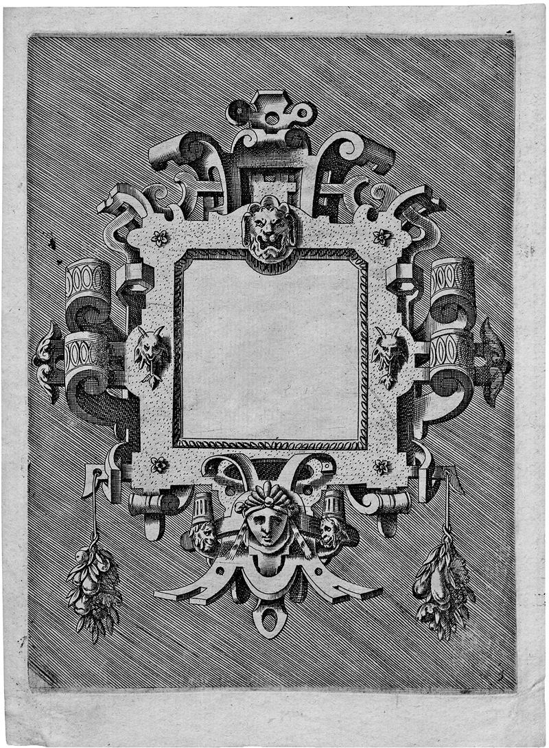 Lot 5170, Auction 127, Italienisch, um 1573. Folge mit dreizehn Roll- und Bandelwerkkartuschen
