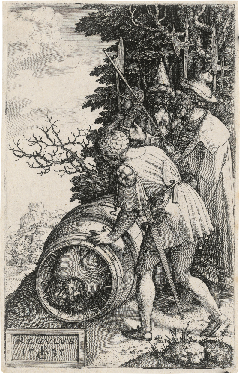 Lot 5185, Auction 127, Pencz, Georg, Vier römische Helden