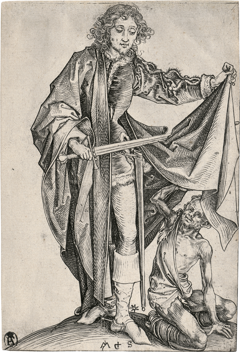 Lot 5225, Auction 127, Schongauer, Martin, Der hl. Martin